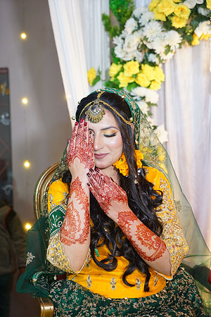 Uzair & Faria Mehndi 00090