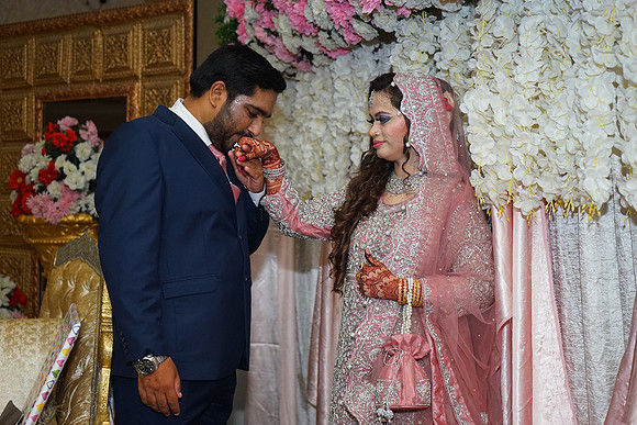 Nimra & Umair Walima 00082