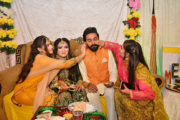 Usman & Maria Mehndi 00214