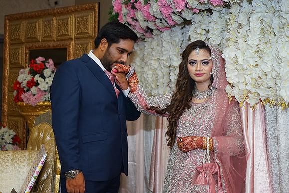Nimra & Umair Walima 00077