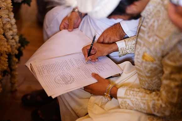 Ahad & Hamna Nikah 00214