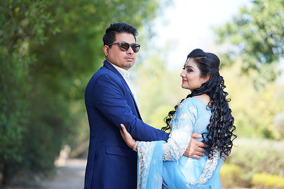 Haniya & Abid Outdoor Walima Shoot 00011