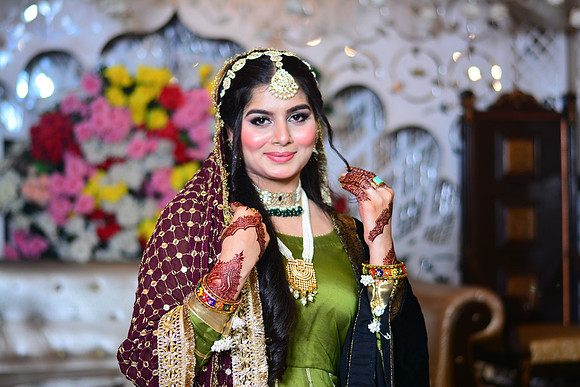 Sania & Hassan Mehndi 00009