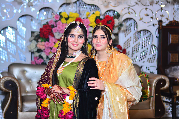 Sania & Hassan Mehndi 00138