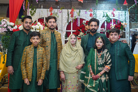 Ibrar & Khadija Mehndi 00167