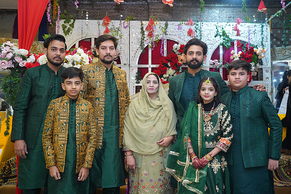 Ibrar & Khadija Mehndi 00168