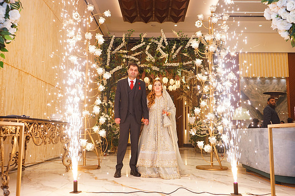 Shamoon & Aleena Walima 00711