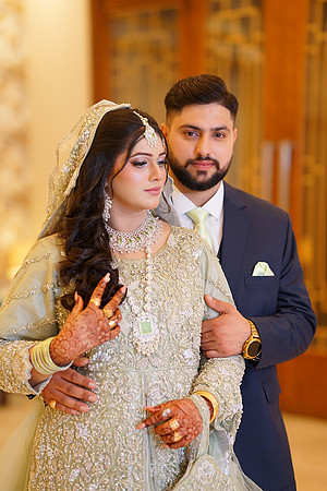 Usama & Hania Walima 00019