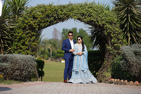 Haniya & Abid Outdoor Walima Shoot 00196