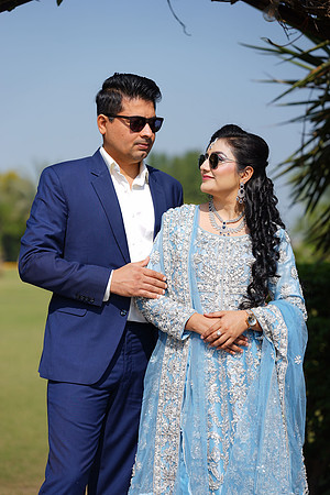 Haniya & Abid Outdoor Walima Shoot 00200