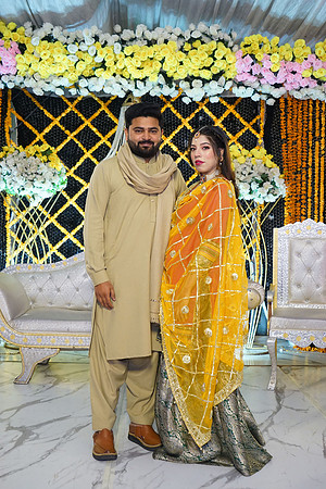 Ayesha & Arslan Mehndi 00091