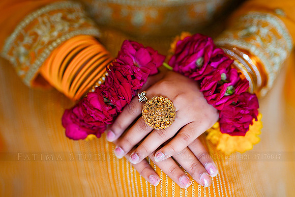Iqra & Touqeer Mehndi 00034