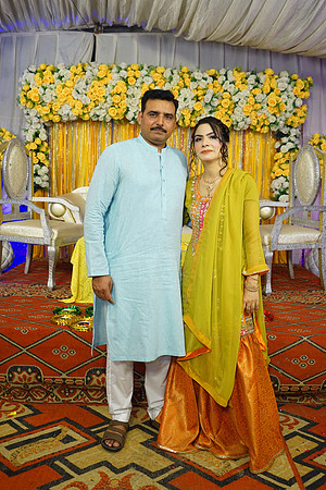 Rafiya & Fahad Mehndi 00205