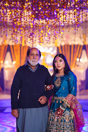 Usman & Sania Mehndi 00119