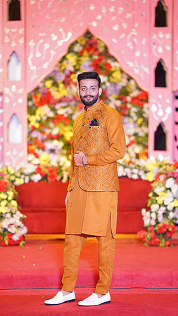 Usama & Arooj Mehndi 00011