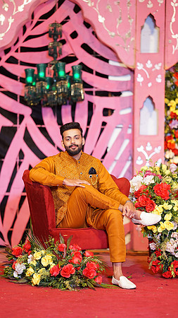 Usama & Arooj Mehndi 00037