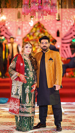 Usama & Arooj Mehndi 00120