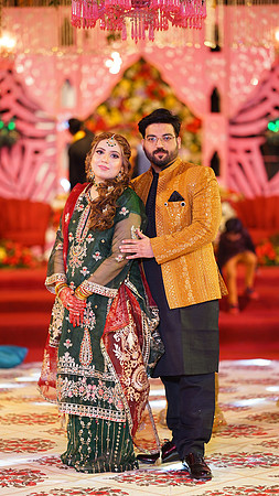 Usama & Arooj Mehndi 00124