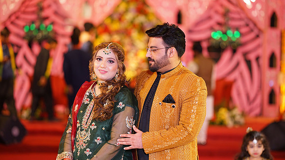 Usama & Arooj Mehndi 00128
