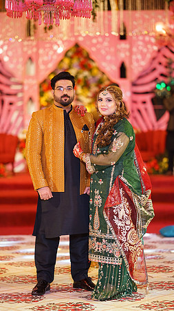 Usama & Arooj Mehndi 00130