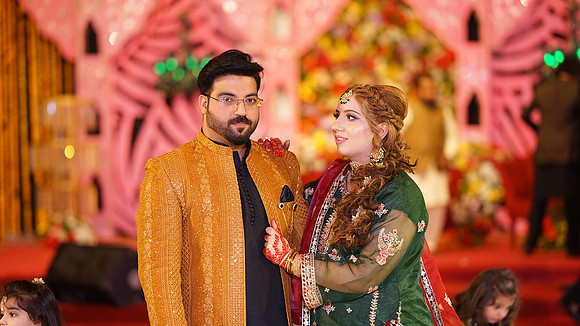 Usama & Arooj Mehndi 00135