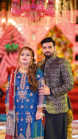 Usama & Arooj Mehndi 00140