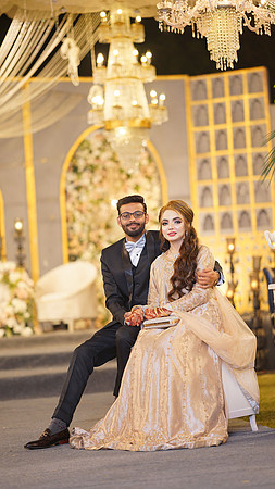Usama & Arooj Walima 00079