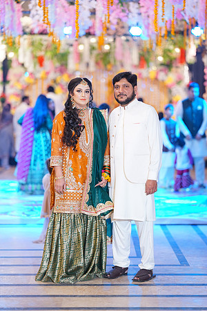 Khadija & Usama Mehndi 00145