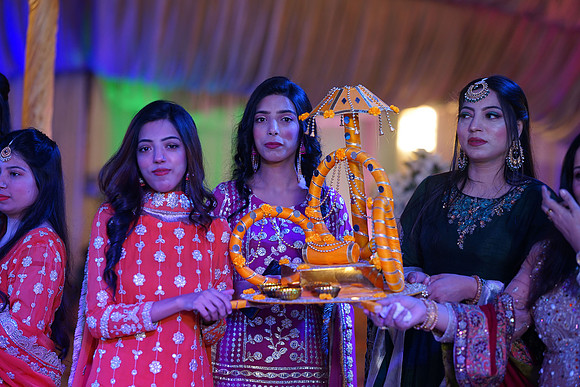 Ayesha & Arslan Mehndi 00222