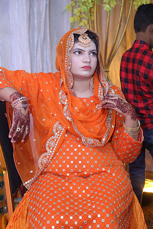 Ibrar & Aleena Mehndi 00211