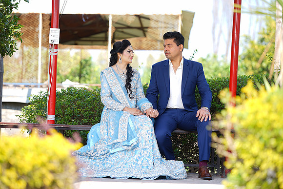 Haniya & Abid Outdoor Walima Shoot 00099
