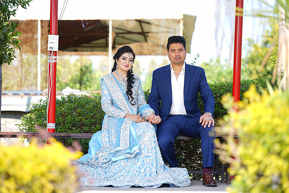 Haniya & Abid Outdoor Walima Shoot 00098