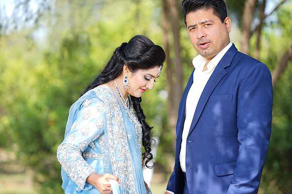 Haniya & Abid Outdoor Walima Shoot 00105