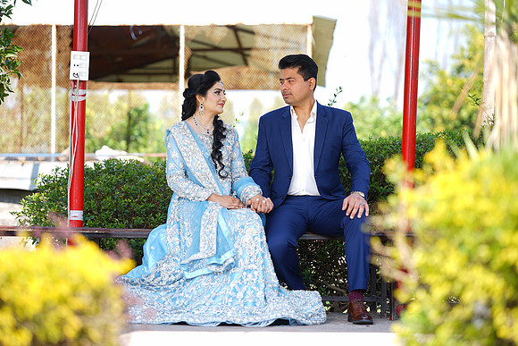 Haniya & Abid Outdoor Walima Shoot 00100