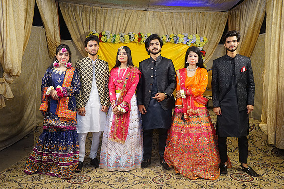 Umer Hayat & Qurat ul Ain Mehndi 00129