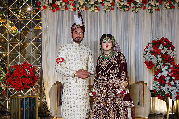Usman & Hafsa Walima 00268