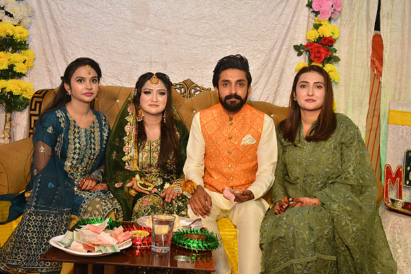 Usman & Maria Mehndi 00209