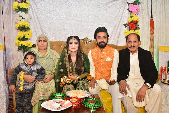 Usman & Maria Mehndi 00178
