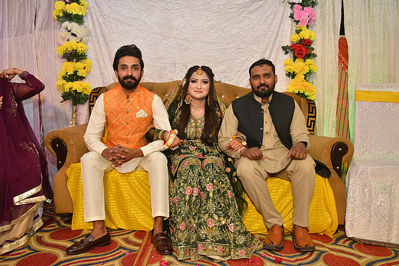 Usman & Maria Mehndi 00115