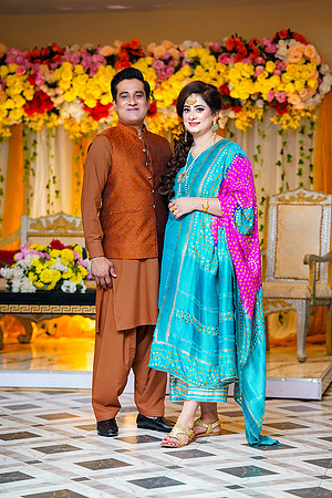 Iqra & Touqeer Mehndi 00087