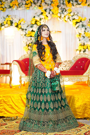 Uzair & Faria Mehndi 00009