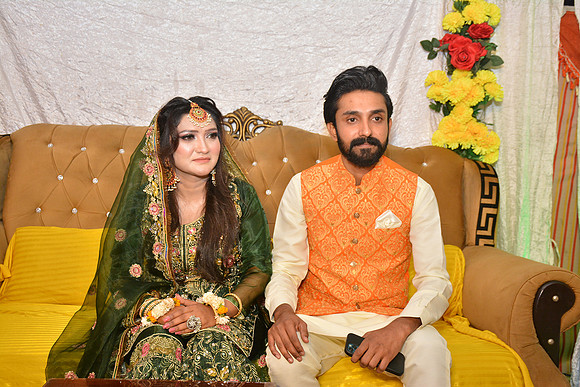 Usman & Maria Mehndi 00167