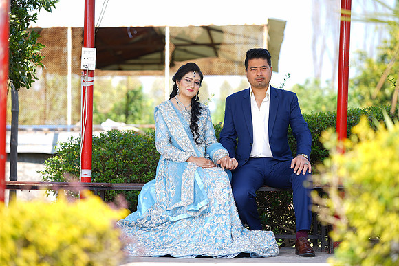 Haniya & Abid Outdoor Walima Shoot 00097