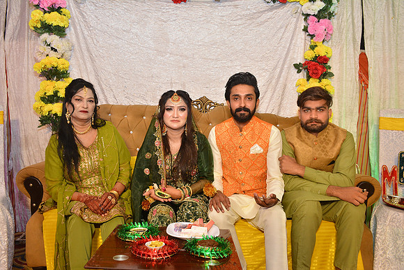 Usman & Maria Mehndi 00176