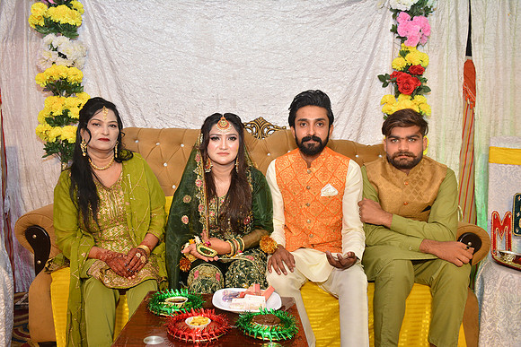 Usman & Maria Mehndi 00175